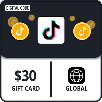 TikTok Coin Gift Card Global $30 by Rewarble product image