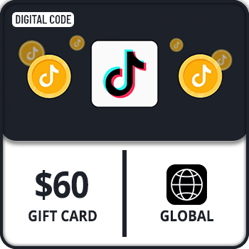 TikTok Coin Gift Card Global $60 by Rewarble product image