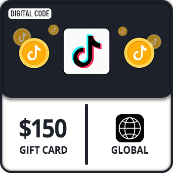 TikTok Coin Gift Card Global $150 by Rewarble product image