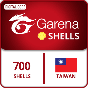 Garena Shells Gift Card Taiwan 700 Shells product image