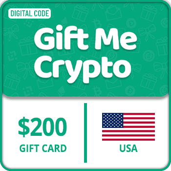Gift Me Crypto Gift Card USA $200 product image