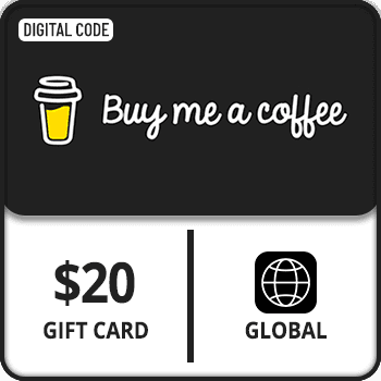 Rewarble Buy Me A Coffee Gift Card Global $20 product image