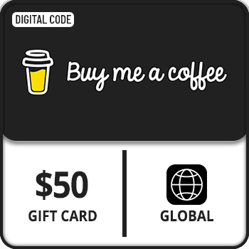 Rewarble Buy Me A Coffee Gift Card Global $50 product image