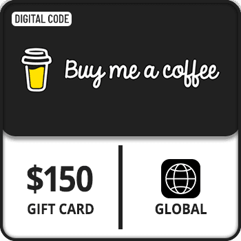 Rewarble Buy Me A Coffee Gift Card Global $150 product image