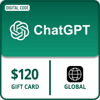 ChatGPT Gift Card Global $120 by Rewarble product image