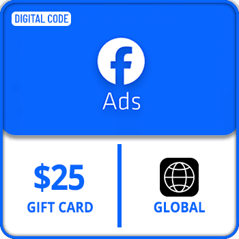Facebook Ads Gift Card Global $25 by Rewarble product image