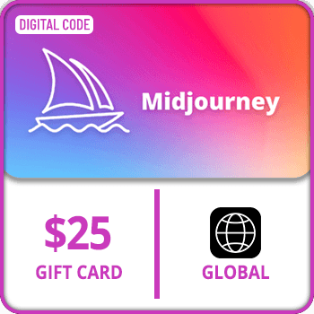 Midjourney Gift Card Global $25 by Rewarble product image