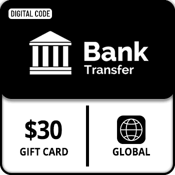 Bank Transfer Gift Card Global $30 product image