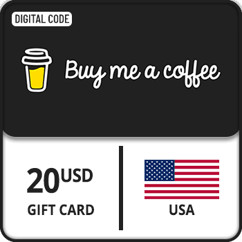 Rewarble Buy Me A Coffee Gift Card USA $20