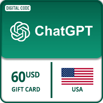 ChatGPT Gift Card USA $60 by Rewarble