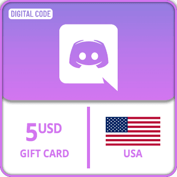 Discord Nitro Gift Card USA $5 by Rewarble