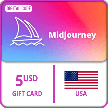 Midjourney Gift Card USA $5 by Rewarble
