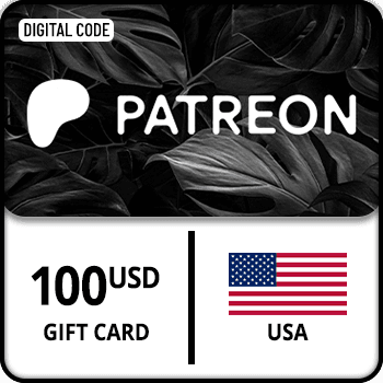Patreon Gift Card USA $100 by Rewarble