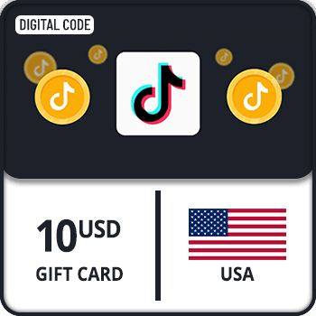 TikTok Coin Gift Card USA $10 by Rewarble