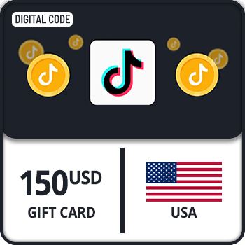 TikTok Coin Gift Card USA $150 by Rewarble