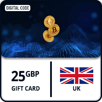 Rewarble Crypto Gift Card UK £25 product image