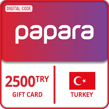 Rewarble Papara Gift Card Turkey ₺2500 product image