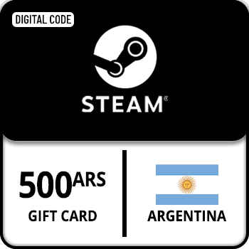 Steam Gift Card Argentina 500 ARS product image