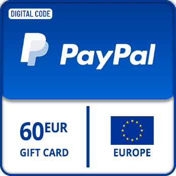 Rewarble PayPal Gift Card Europe €60 product image