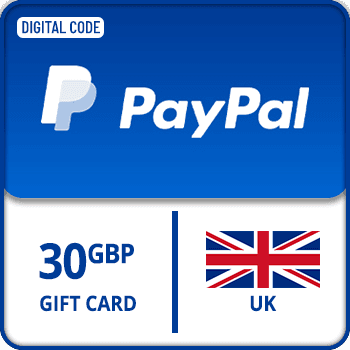 Rewarble PayPal Gift Card UK £30 product image