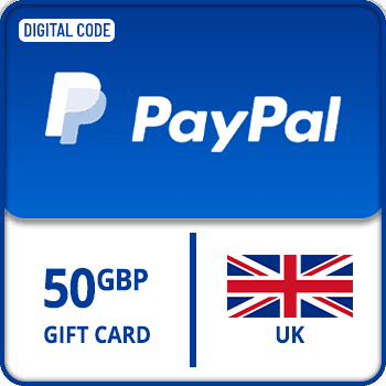 Rewarble PayPal Gift Card UK £50 product image