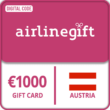 Airline Gift Card AUSTRIA 1000 EUR product image