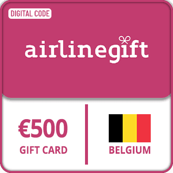 Airline Gift Card BELGIUM 500 EUR product image