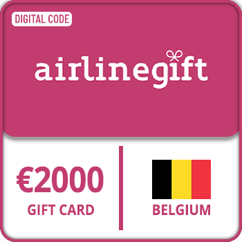 Airline Gift Card BELGIUM 2000 EUR product image