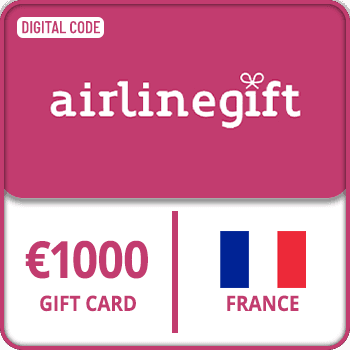 Airline Gift Card FRANCE 1000 EUR product image