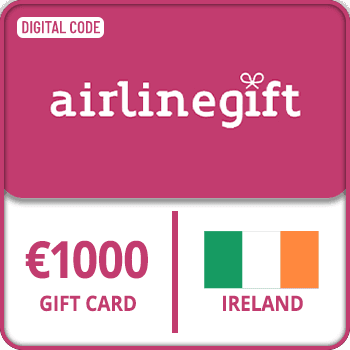 Airline Gift Card IRELAND 1000 EUR product image