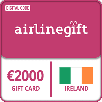 Airline Gift Card IRELAND 2000 EUR product image