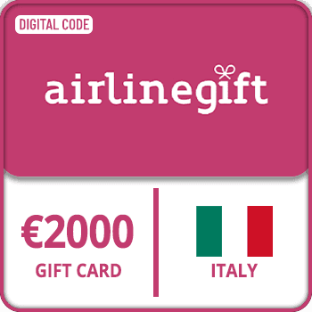 Airline Gift Card ITALY 2000 EUR product image