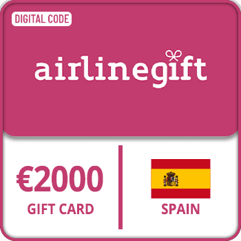 Airline Gift Card SPAIN 2000 EUR product image