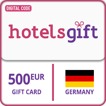 HotelsGift Gift Card Germany 500 EUR product image