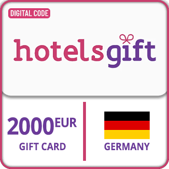 HotelsGift Gift Card Germany 2000 EUR product image
