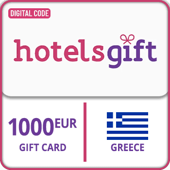 HotelsGift Gift Card Greece 1000 EUR product image