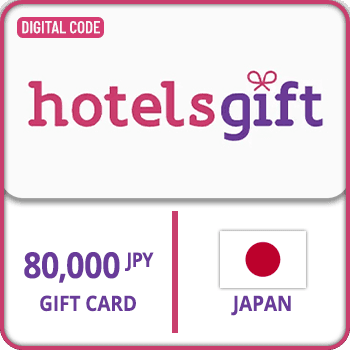 HotelsGift Gift Card Japan 80000 JPY product image