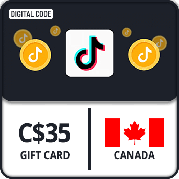 TikTok Coin Gift Card Canada C$35 by Rewarble product image