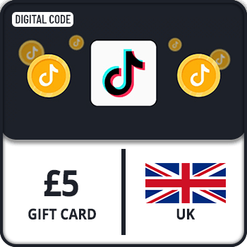 TikTok Coin Gift Card UK £5 by Rewarble product image