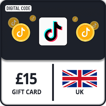 TikTok Coin Gift Card UK £15 by Rewarble product image