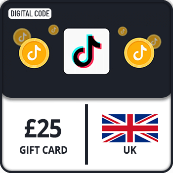 TikTok Coin Gift Card UK £25 by Rewarble product image