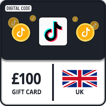 TikTok Coin Gift Card UK £100 by Rewarble product image