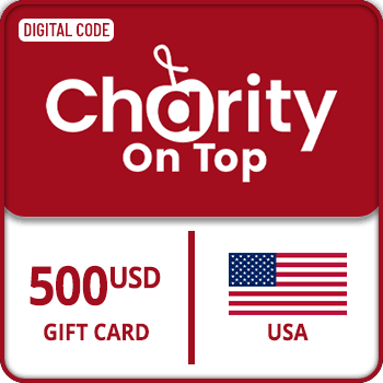Charity on Top Gift Card USA $500 product image