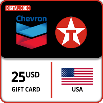 Chevron and Texaco Gift Card USA $25 product image