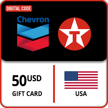 Chevron and Texaco Gift Card USA $50 product image