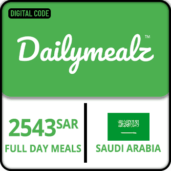 Dailymealz Gift Card KSA Full Day Meals SAR 2,543 product image