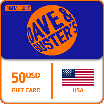 Dave & Busters Gift Card USA $50 product image