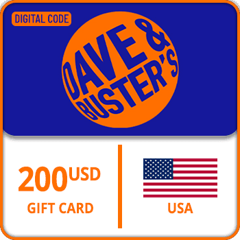 Dave & Busters Gift Card USA $200 product image