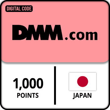 DMM.com Gift Card Japan 1000 Points product image
