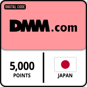 DMM.com Gift Card Japan 5000 Points product image